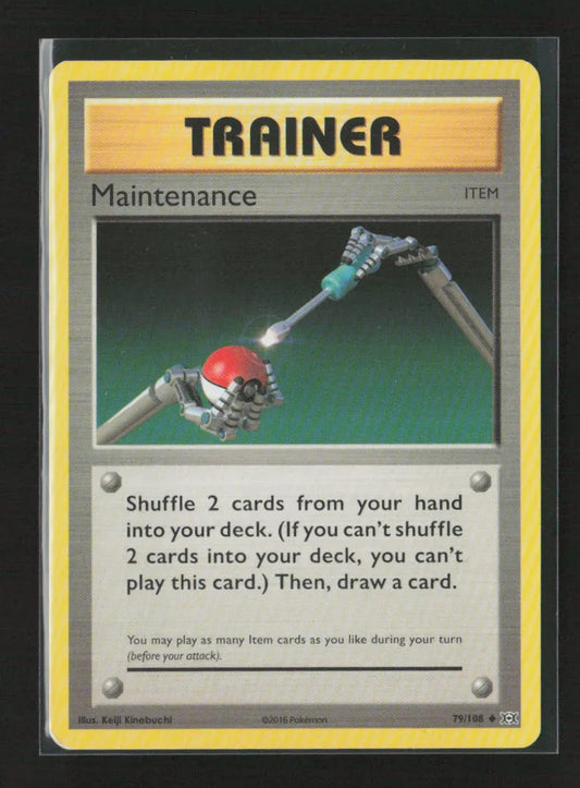 Maintenance Uncommon XY - Evolutions 79/108 MP - Kang's Collectibles