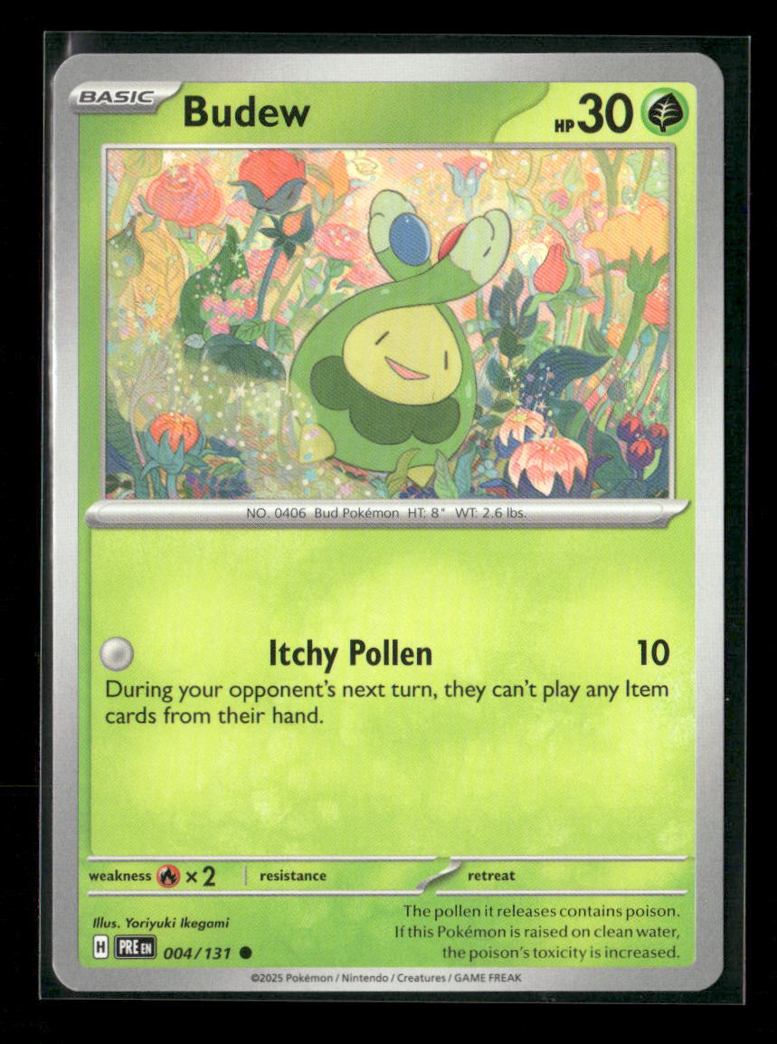 Budew Common SV: Prismatic Evolutions 004/131 NM