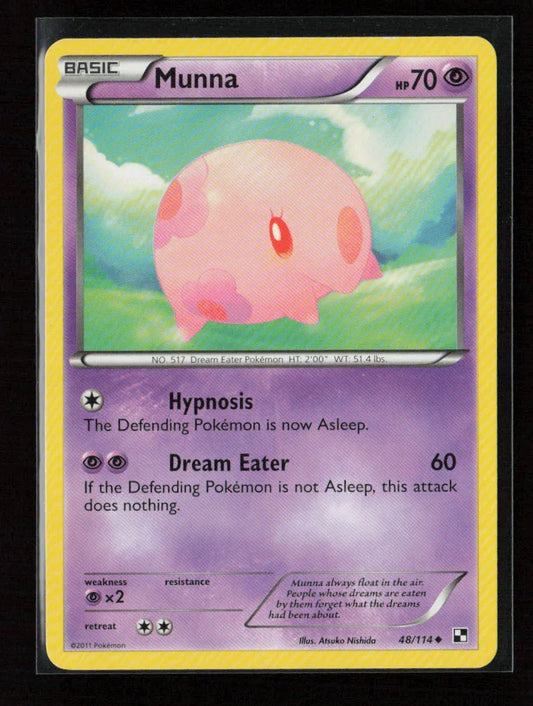 Munna Uncommon Black and White 48/114 LP - Kang's Collectibles