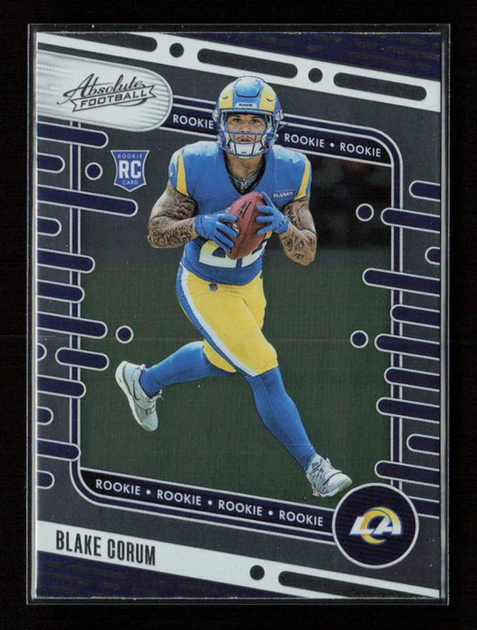 Blake Corum 2024 Panini Absolute 168 NM - Kang's Collectibles