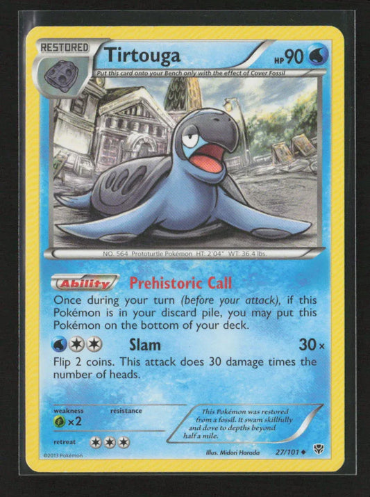 Tirtouga Uncommon Plasma Blast 27/101 MP - Kang's Collectibles
