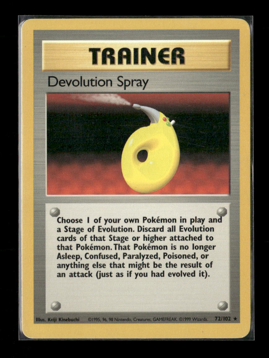 Devolution Spray Rare Base Set 072/102 LP