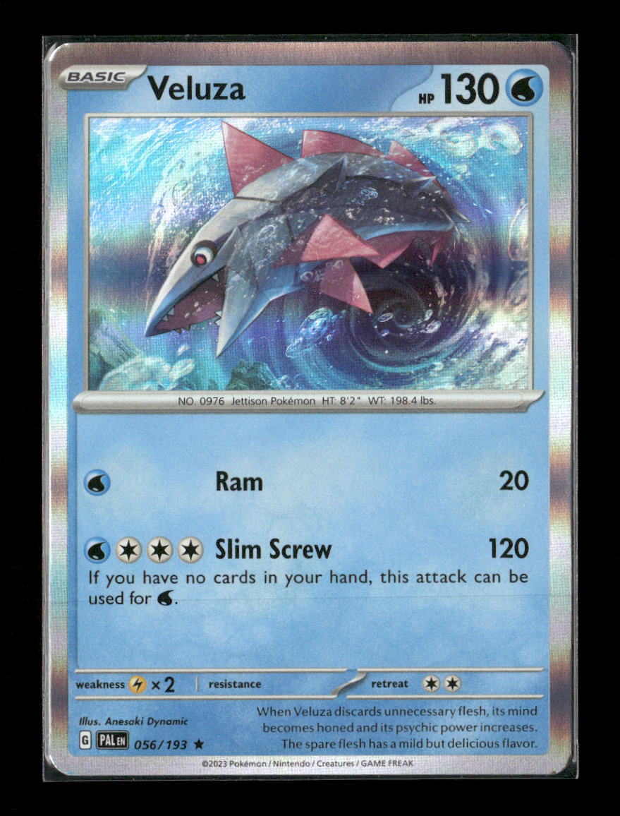 Veluza - Rare SV02: Paldea Evolved 056/193 LP