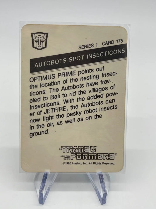 Transformers Series 1 Trading Cards #175 - Kang's Collectibles