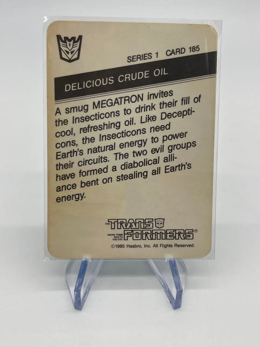 Transformers Series 1 Trading Cards #185 - Kang's Collectibles
