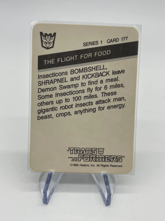 Transformers Series 1 Trading Cards #177 - Kang's Collectibles
