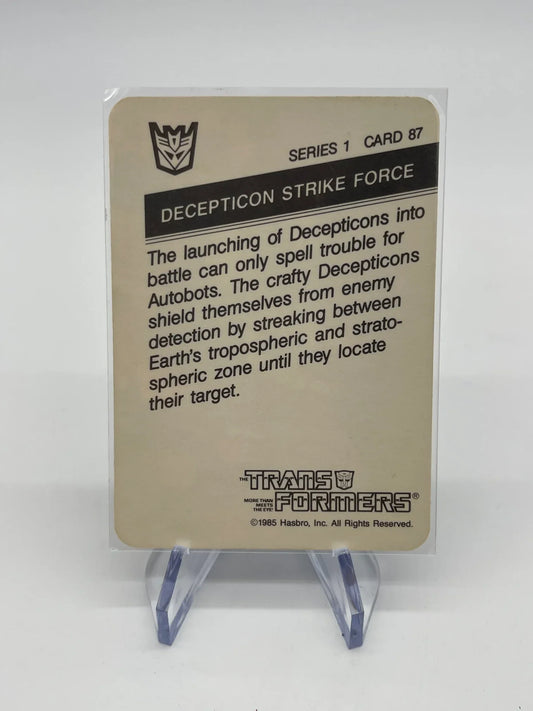 Transformers Series 1 Trading Cards #87 - Kang's Collectibles