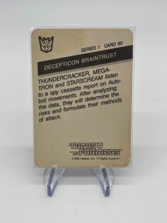 Transformers Series 1 Trading Cards #90 - Kang's Collectibles