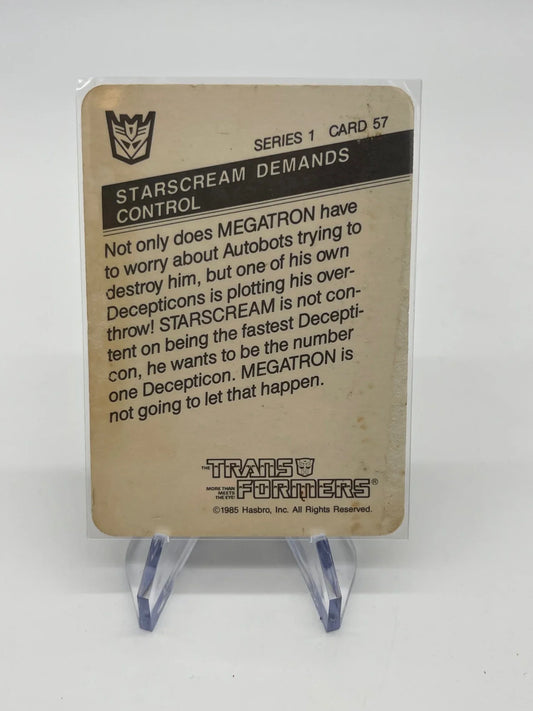 Transformers Series 1 Trading Cards #57 - Kang's Collectibles