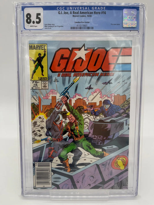 GI Joe #16 - CGC 8.5 - Kang's Collectibles
