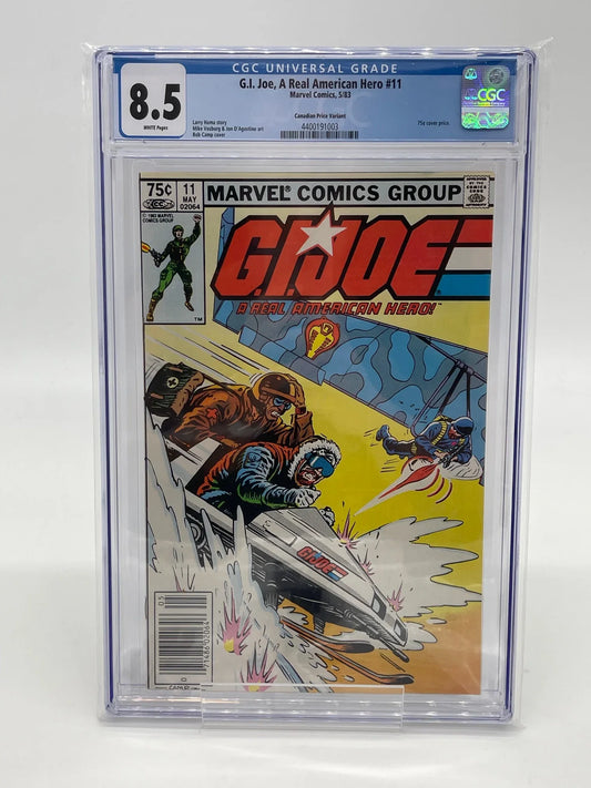 G.I. Joe #11 CGC 8.5 - Kang's Collectibles