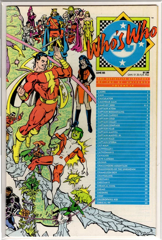 DC's Who's Who Volume 4 - Kang's Collectibles