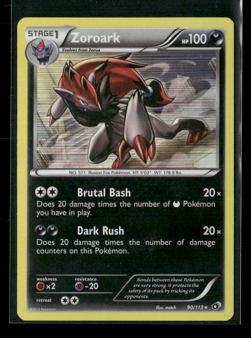 Zoroark - 90/113 Rare Deck Exclusives 090/113 LP