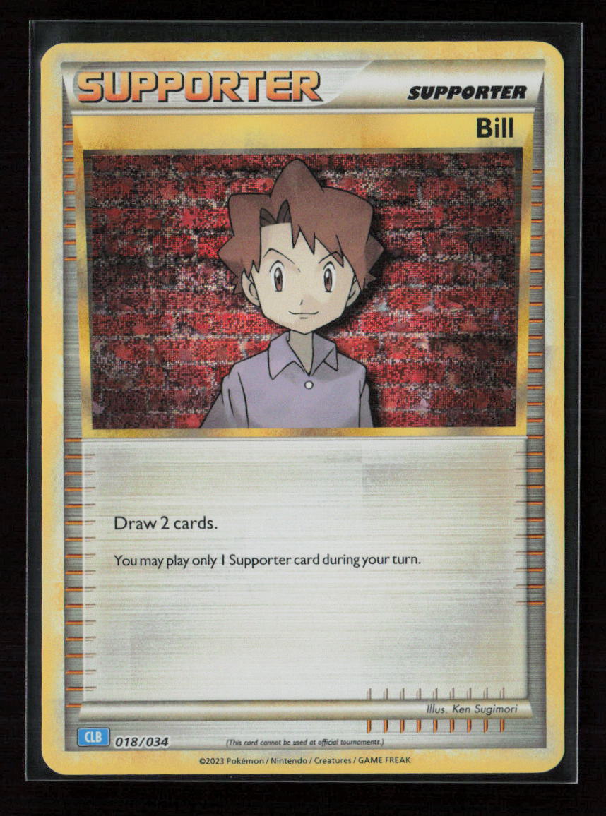 Bill (CLB) Classic Collection Trading Card Game Classic 018/034 NM
