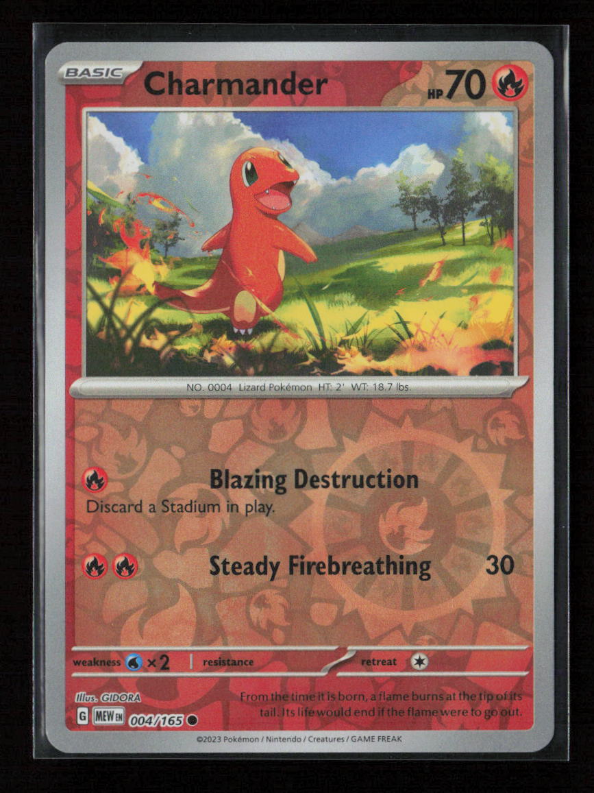 Charmander - Common SV: Paldean Fates 007/091 NM