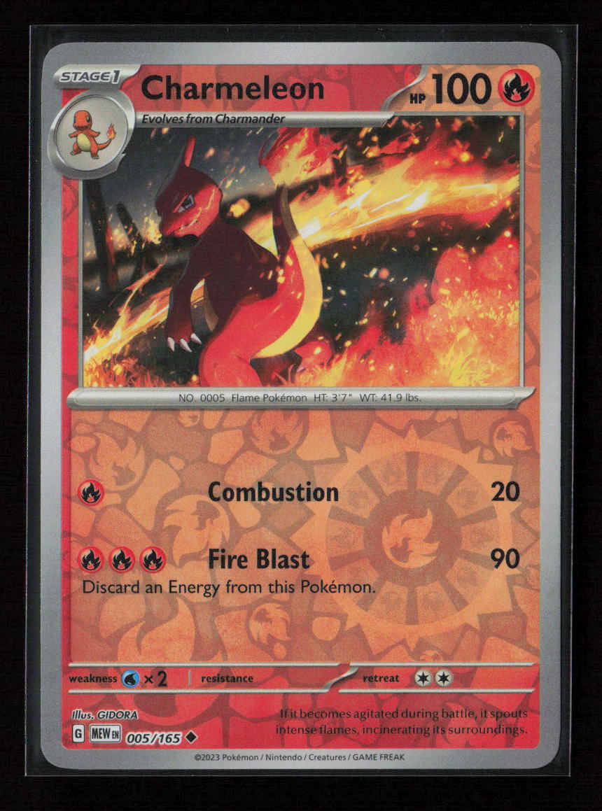 Charmeleon - Uncommon SV: Scarlet & Violet 151 005/165 NM