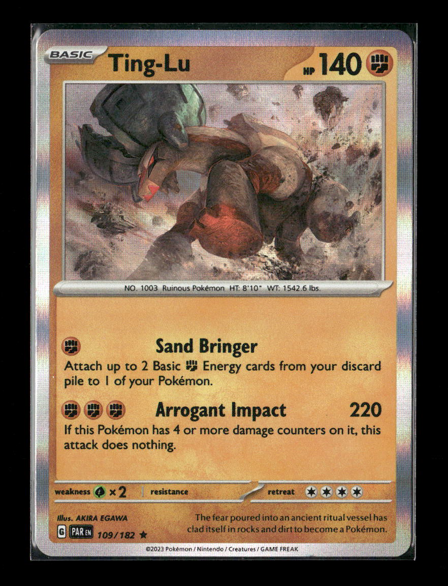 Ting-Lu Rare SV04: Paradox Rift 109/182 LP