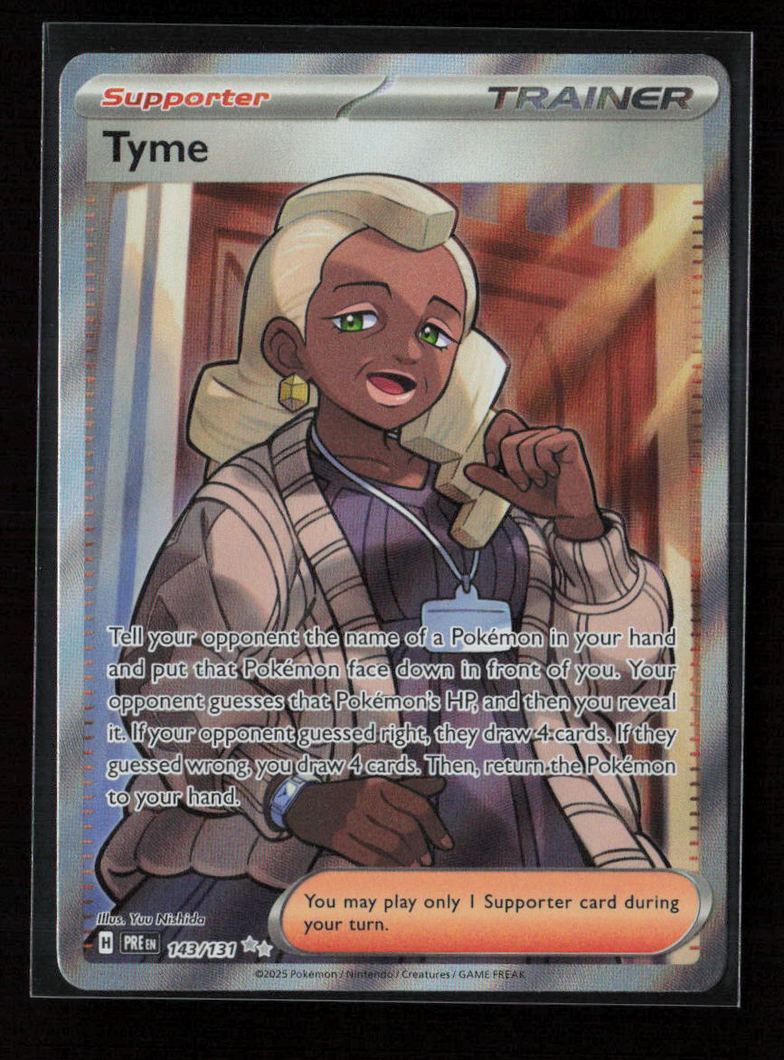 Tyme Ultra Rare SV: Prismatic Evolutions 143/131 NM