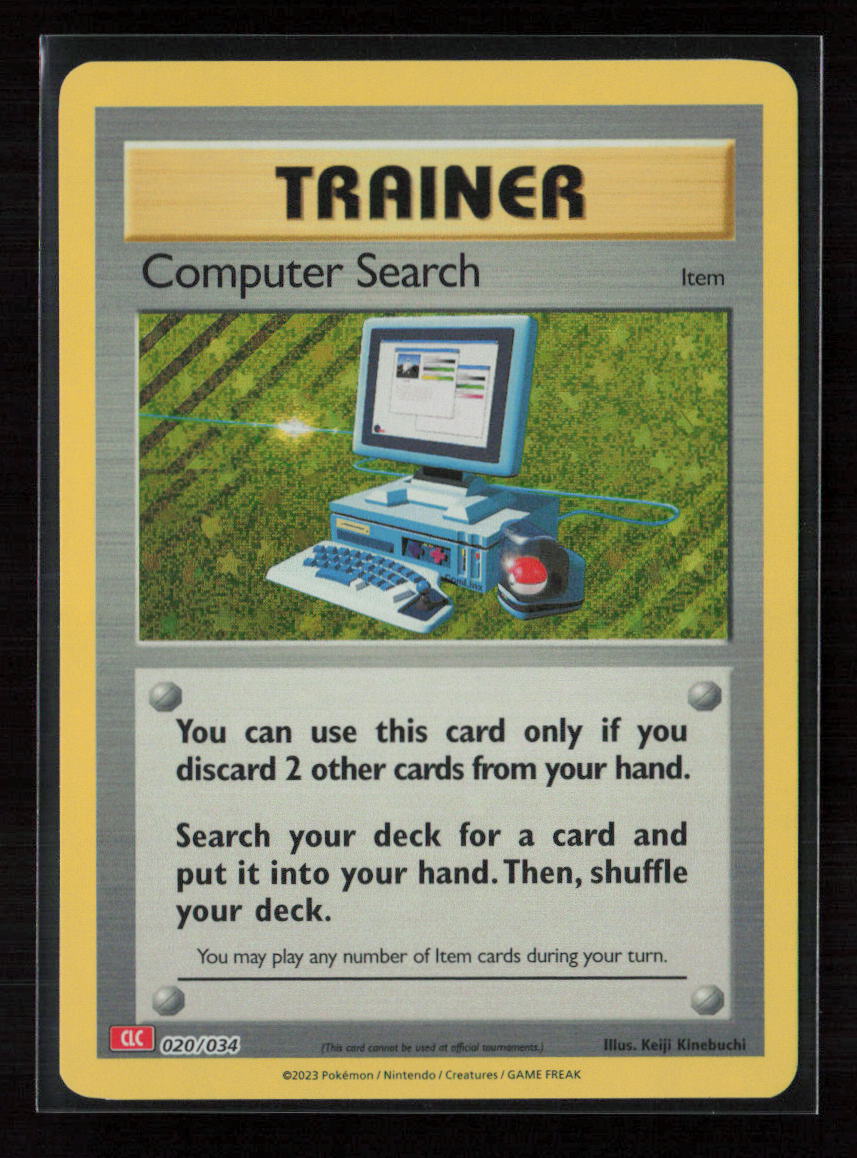 Computer Search (CLV) Classic Collection Trading Card Game Classic 020/034 NM