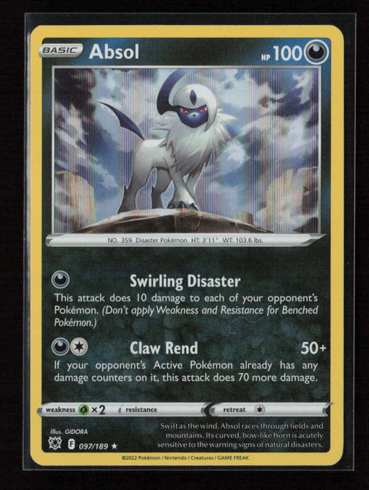 Absol - Rare Deck Exclusives 097/189 NM
