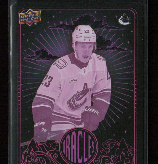 Jonathan Lekkerimaki 2024 Upper Deck Oracles O-41 NM - Kang's Collectibles