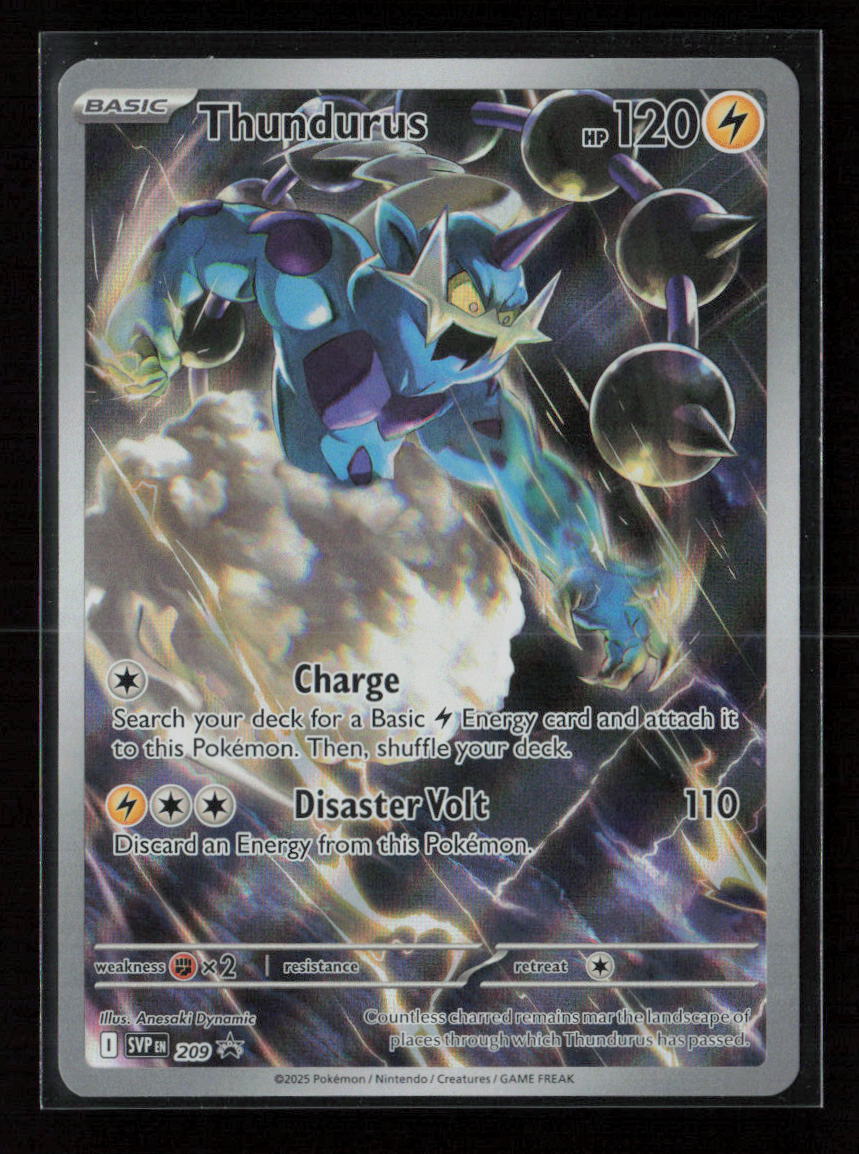 Thundurus - Promo SV: Scarlet & Violet Promo Cards 209 NM