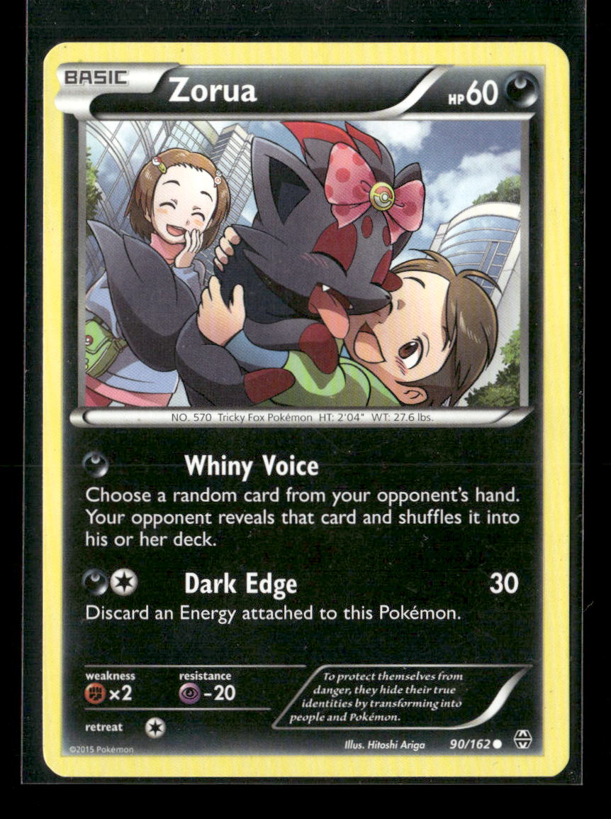 Zorua (90) Common XY - BREAKthrough 90/162 LP