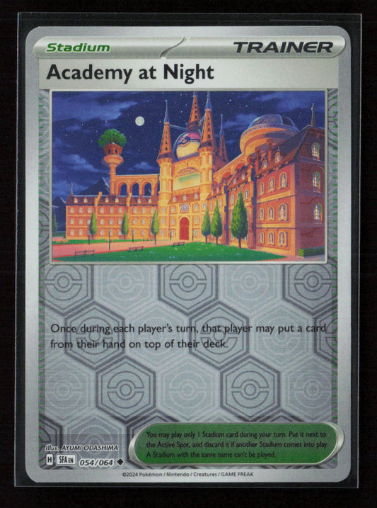 Academy at Night Uncommon SV: Shrouded Fable 054/064 NM