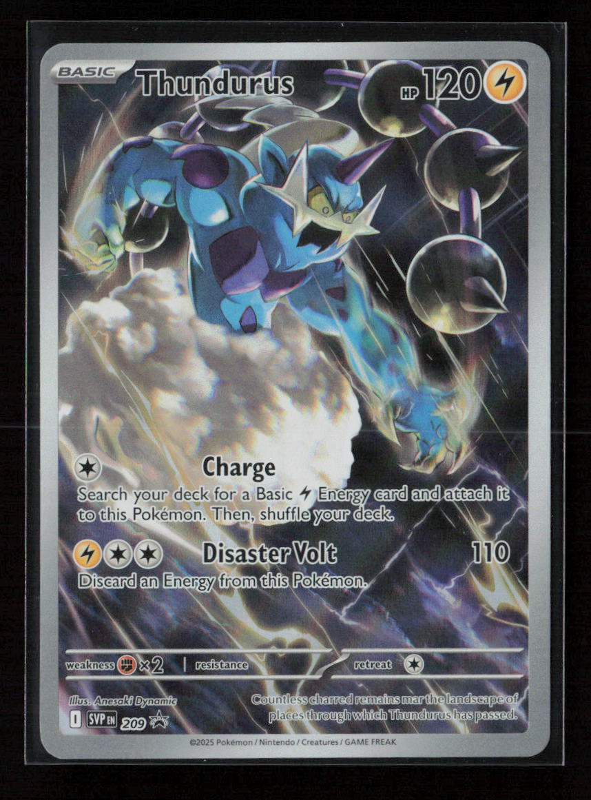 Thundurus - Promo SV: Scarlet & Violet Promo Cards 209 NM