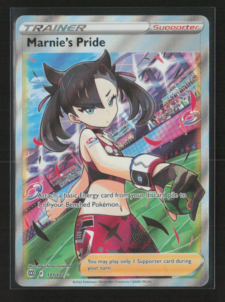 Marnie's Pride (Full Art) Ultra Rare SWSH09: Brilliant Stars 171/172 NM