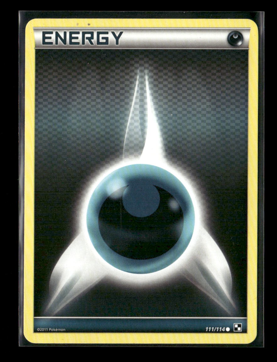 Darkness Energy (Basic) Common Black and White 111/114 LP