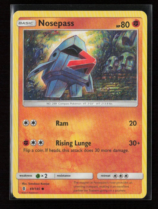 Nosepass Common SM - Guardians Rising 69/145 LP - Kang's Collectibles