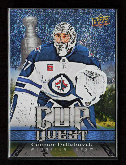 Connor Hellebuyck 2025 Upper Deck Cup Quest CQ-10 NM - Kang's Collectibles