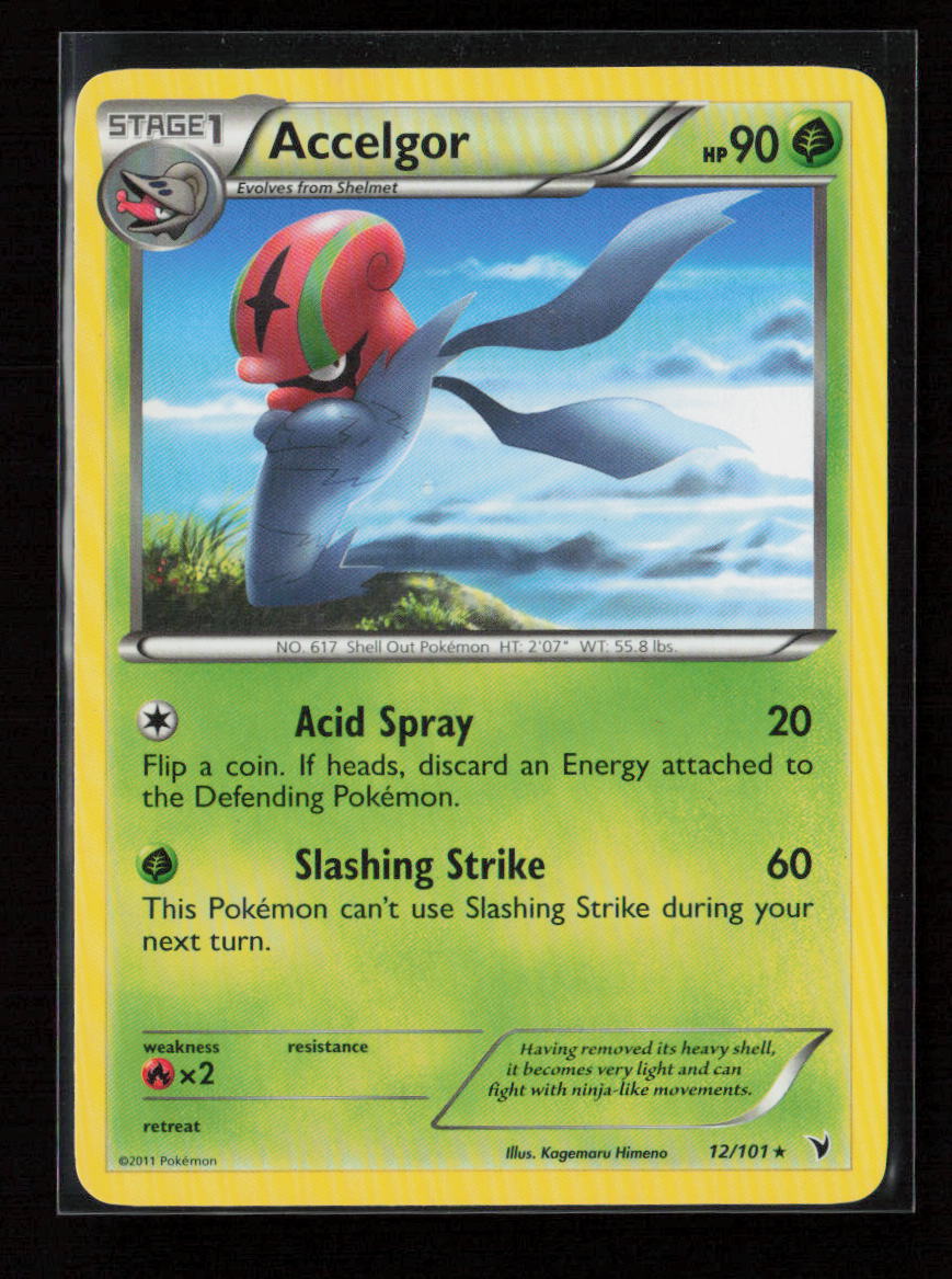 Accelgor Rare Noble Victories 12/101 MP