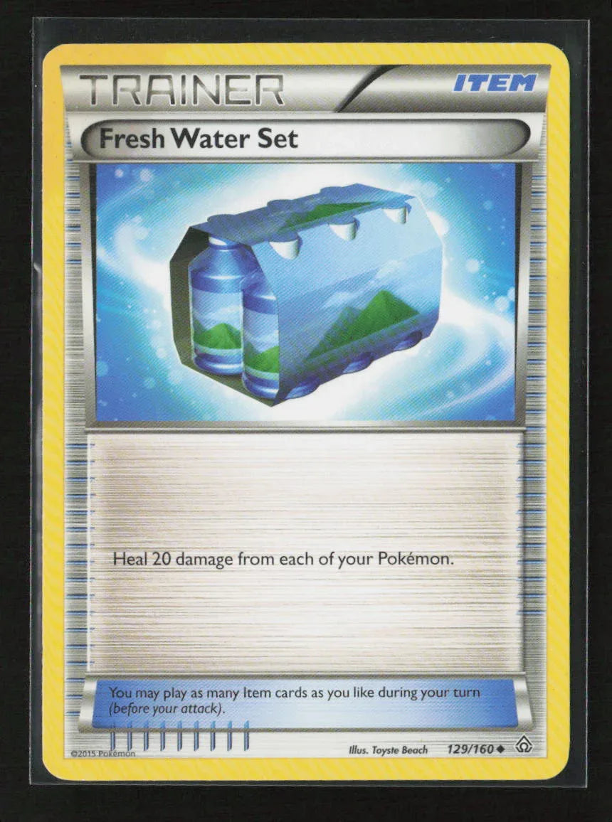 Fresh Water Set Uncommon XY - Primal Clash 129/160 MP - Kang's Collectibles