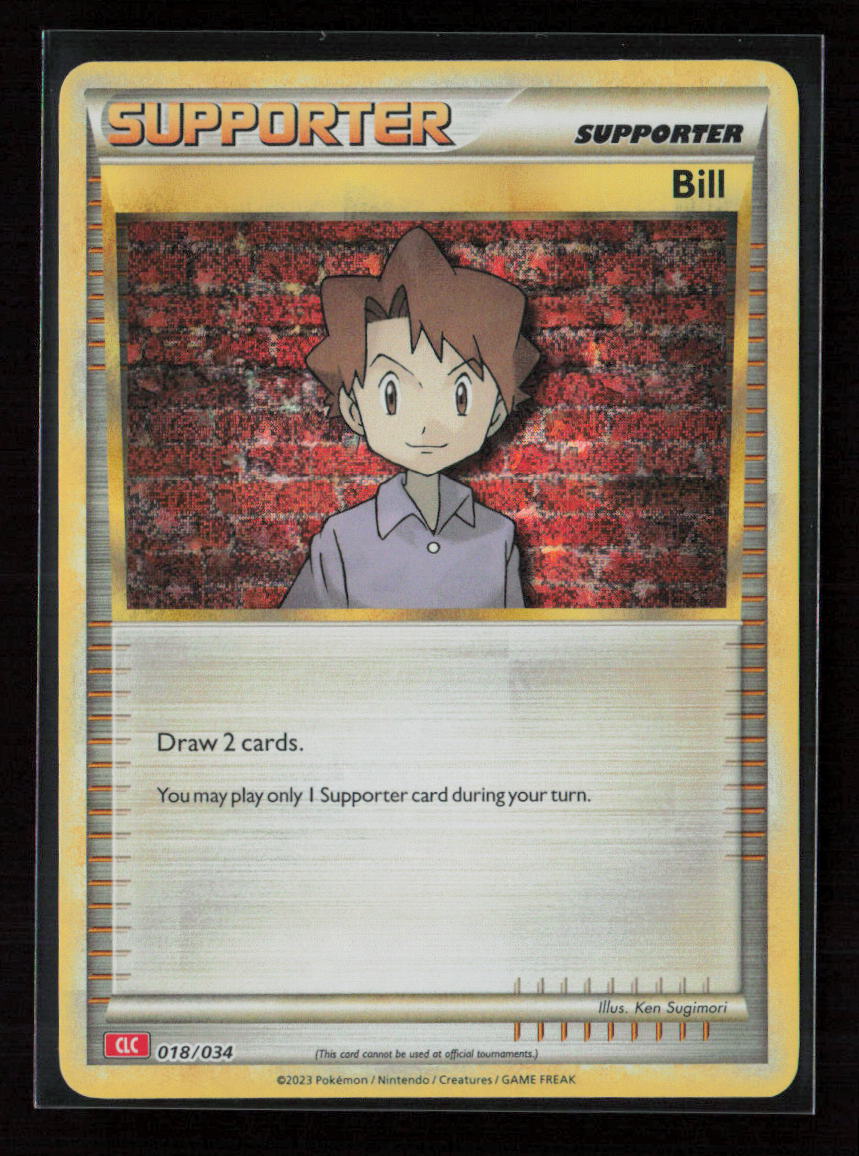 Bill (CLV) Classic Collection Trading Card Game Classic 018/034 NM