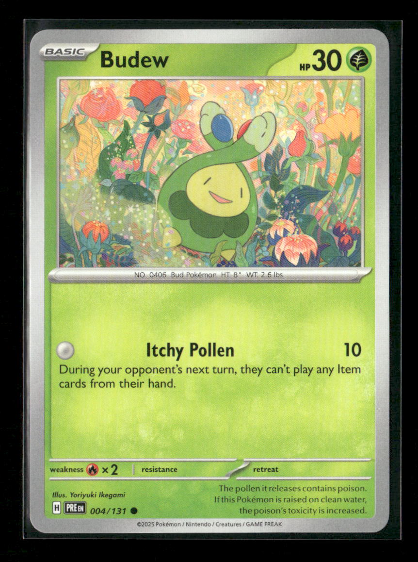 Budew Common SV: Prismatic Evolutions 004/131 NM