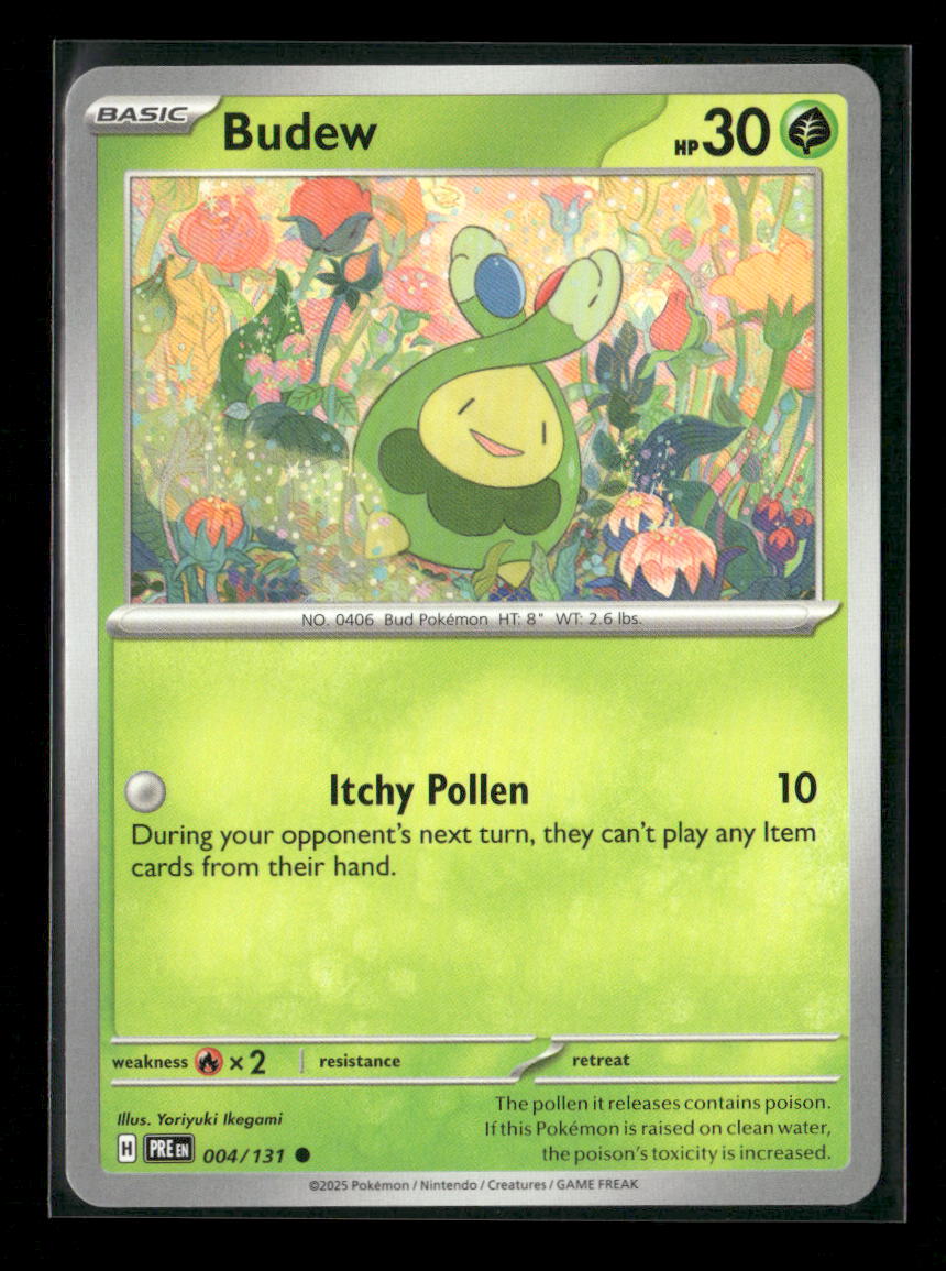 Budew Common SV: Prismatic Evolutions 004/131 NM