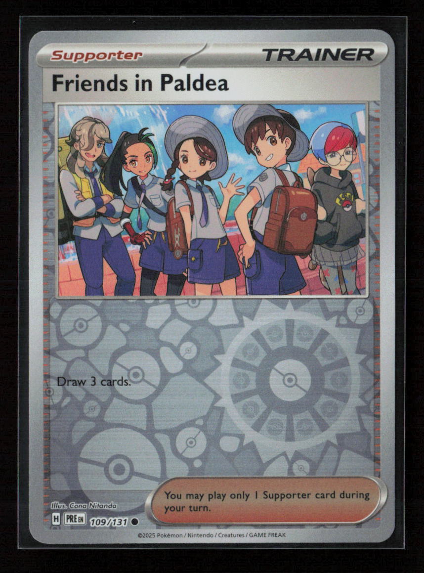 Friends in Paldea - Common SV: Prismatic Evolutions 109/131 NM