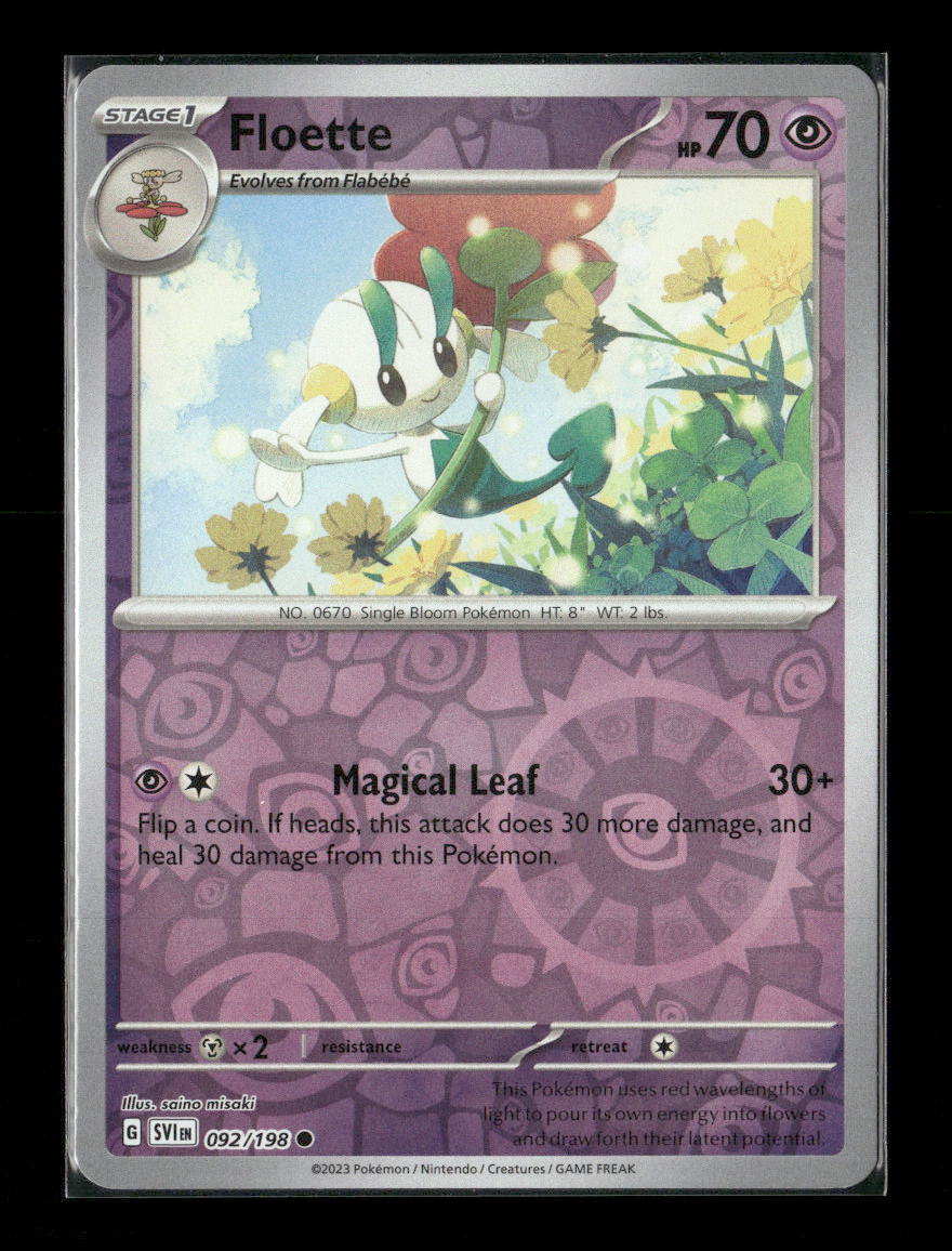 Floette Common SV01: Scarlet & Violet Base Set 092/198 LP