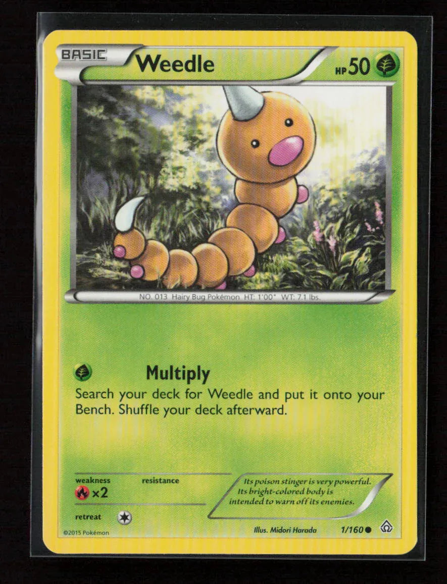 Weedle Common XY - Primal Clash 1/160 MP - Kang's Collectibles