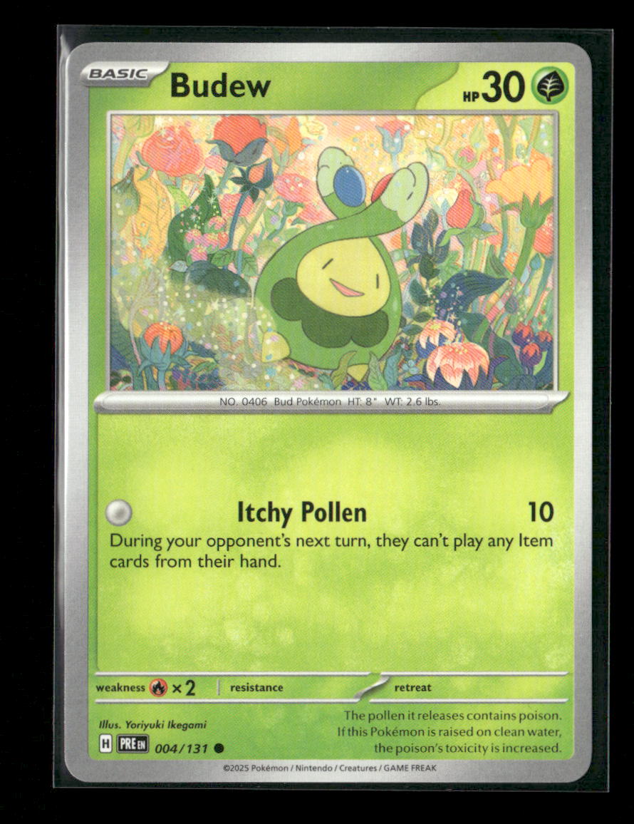 Budew Common SV: Prismatic Evolutions 004/131 NM