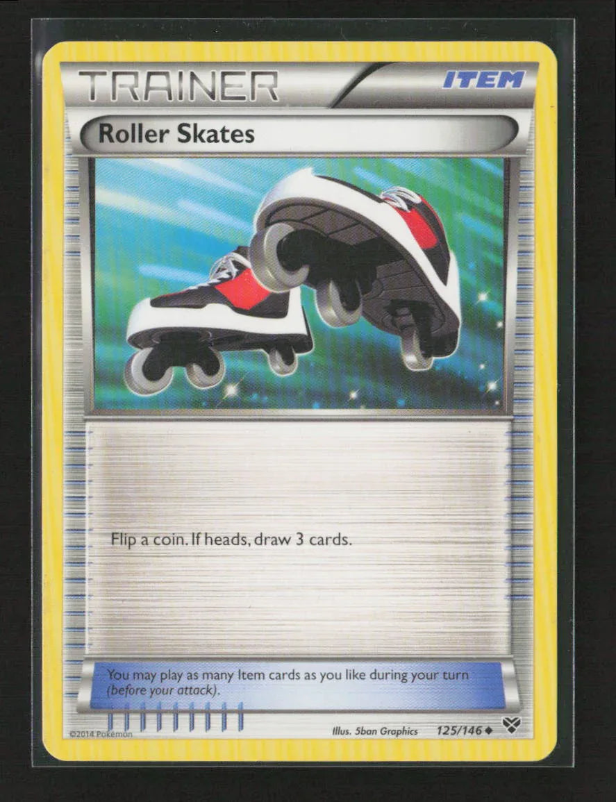 Roller Skates Uncommon XY Base Set 125/146 MP - Kang's Collectibles