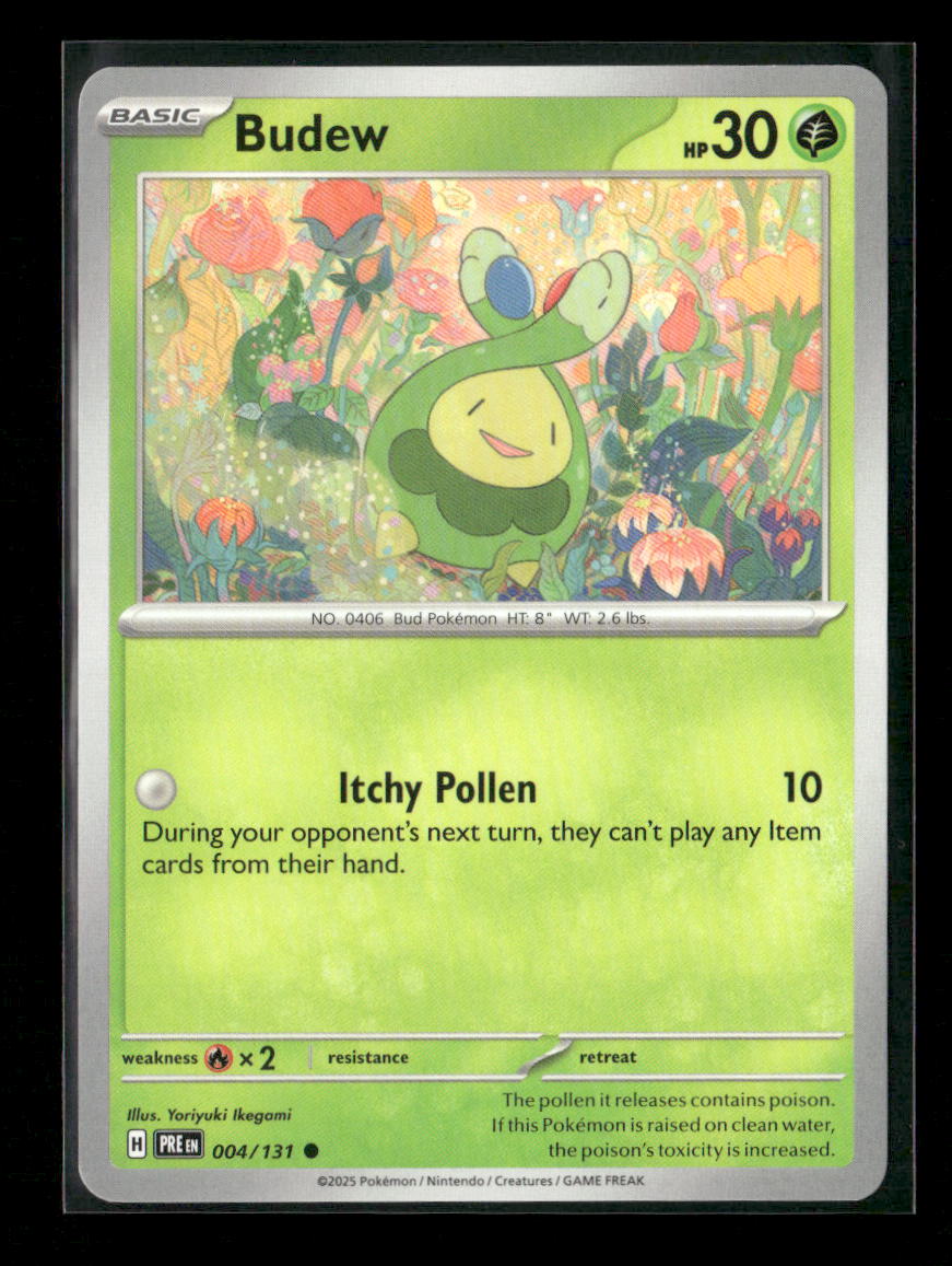 Budew Common SV: Prismatic Evolutions 004/131 NM
