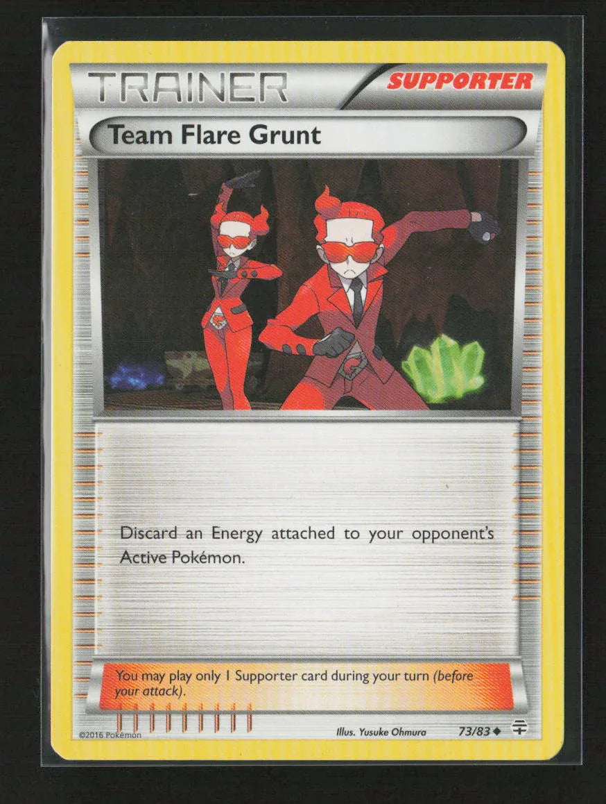 Team Flare Grunt Uncommon Generations 73/83 MP - Kang's Collectibles