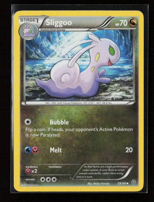 Sliggoo Uncommon XY - Ancient Origins 59/98 MP - Kang's Collectibles