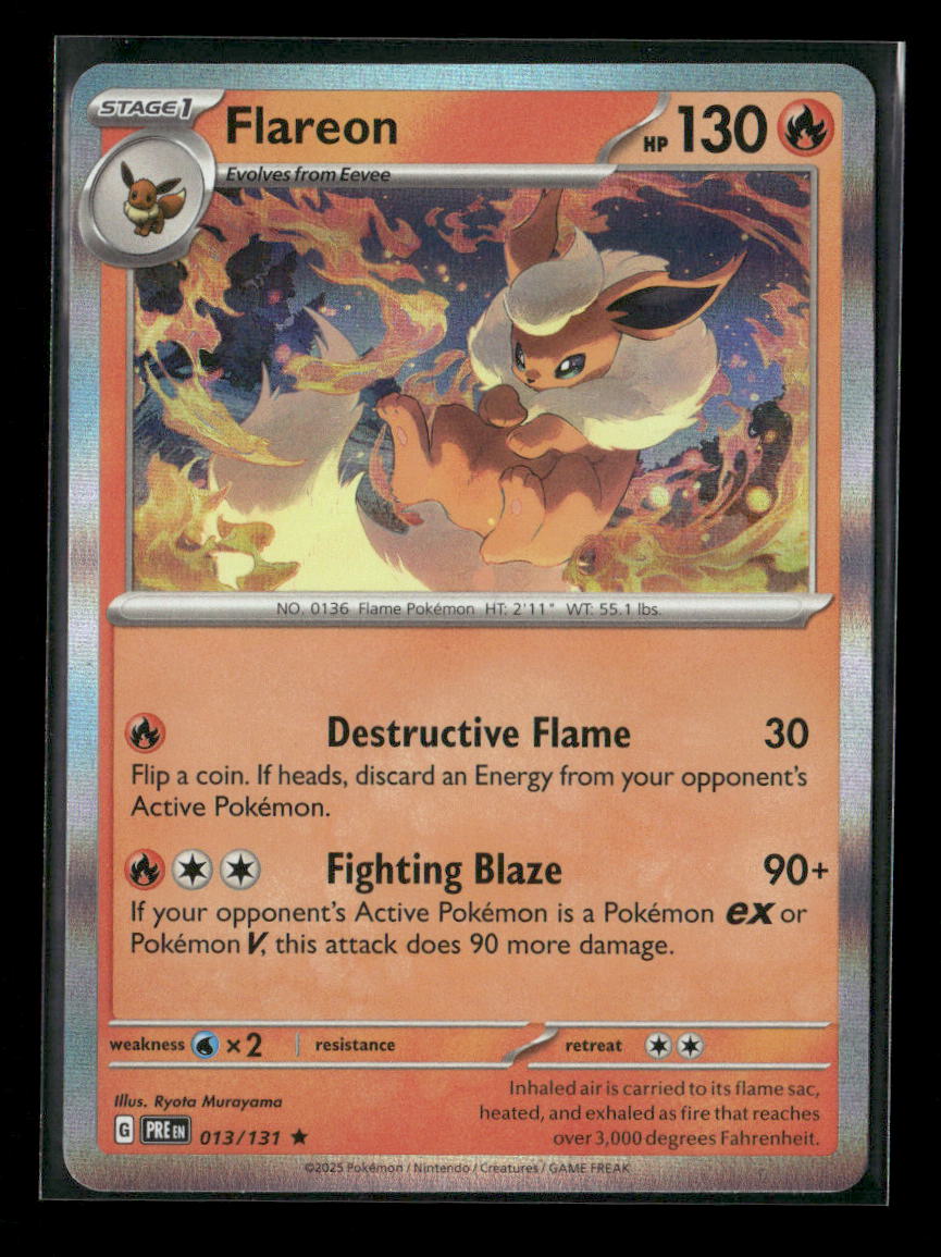 Flareon Rare SV: Scarlet & Violet 151 136/165 NM