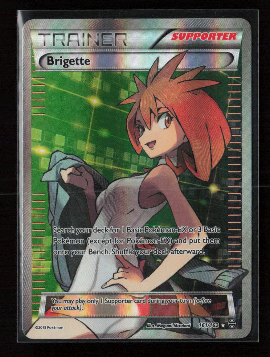 Brigette (Full Art) Ultra Rare XY - BREAKthrough 161/162 LP