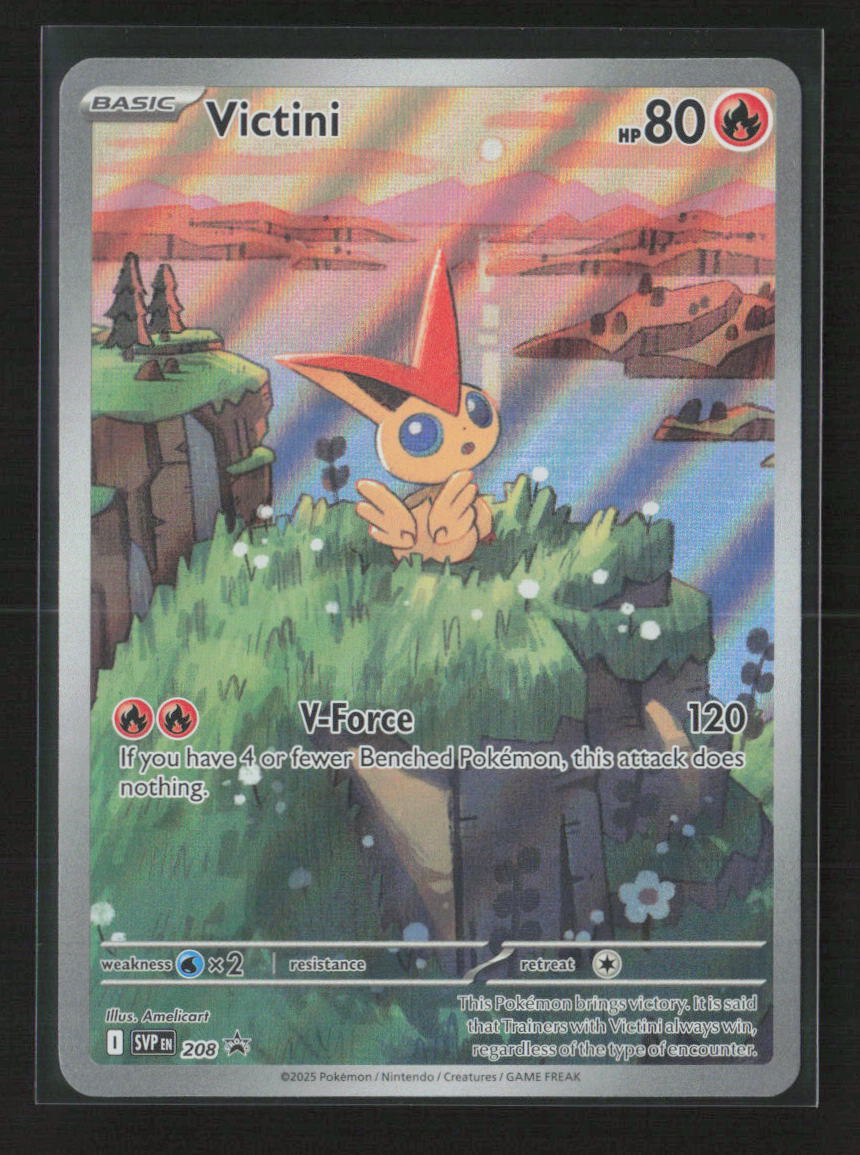Victini - Promo SV: Scarlet & Violet Promo Cards 208 NM