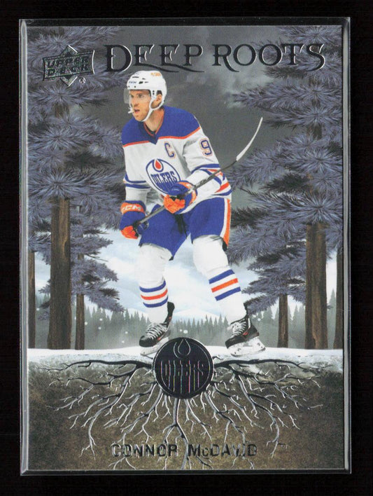 Connor McDavid 2023 Upper Deck Deep Roots DR-45 NM - Kang's Collectibles